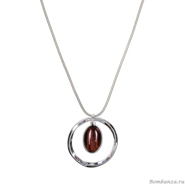 Колье Fiore Luna, COFFE AGATE